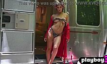 hey check out this perfect blonde teen kayci darko stripping in the camper showing off her stunning natural body