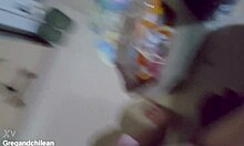 oh fuck this yummy filipina milf's tight wet pussy bent over doggystyle thong pull
