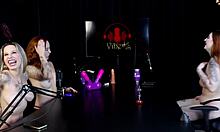 Ingridi Victoria's Wild Interview Turns into Humiliating BDSM Toy Play with Baby Fire