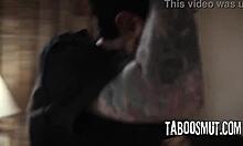 Pervy neighbor ravages petite blonde teen pussy doggystyle deepthroat monster cock ride