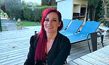 sally's tight ass fucked hard by french brunette milf slut