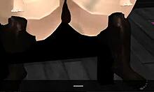 two big ass twins bent over for interracial pounding