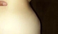 Friend arrives for blonde anal assfucking blowjob bent over natural tits pounding