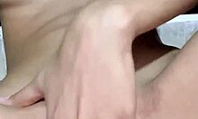 her morning solo play builds to that perfect climax release