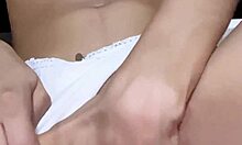 her morning solo play builds to that perfect climax release