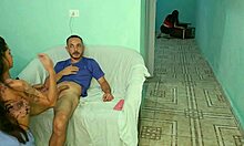 Risky Fuck with Wife's Friend Caught Red-Handed Orgy Style