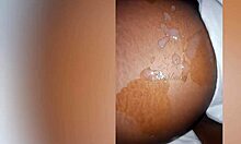 a curvy latina pornstar teases her fat ass before bending over for creampie doggystyle