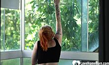 horny cleaning lady, you crave my cock deep inside now