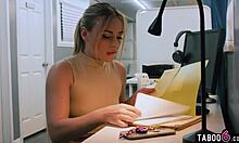 office boss casey calvert licks pa anna claire clouds pussy wild!