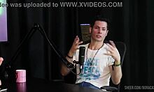 bruna carlos sheer red lingerie casting handjob compilation closeup