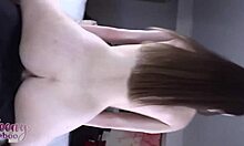 Brooke spreads her sexy legs wide for stepdad Seth's pounding