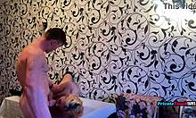 perverted stepbro eats sexy blonde stepsis wet pussy doggystyle