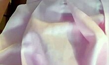 latina in lingerie fingers pussy till she squirts cum solo