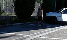 i'm wendy at 40 opening my salon with natural small tits on display