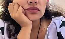 Gassy girl farts on toilet after milk 😩💨