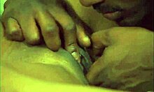 ebony cheerleader in skirt and socks rides cock cowgirl then doggystyle