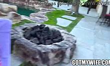 look who's cumming all over chocolate goddess andi avalon's big tits and ass