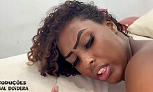 young carioca brunette first porn raw fuck and anal debut