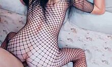 Wife In Stockings Craves Rough Hard Pussy Pounding