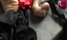 Sexy Roxy flaunts her juicy ass and long legs teasingly