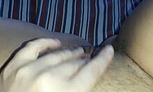 i'm rubbin my innocent hairy wet pussy clit while parents gone... oops gonna cum