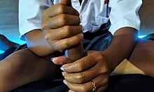 siswi sma jerks teacher's cock so teasing 😏