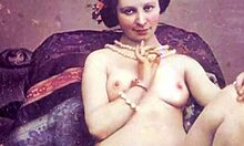 dark lantern brings granny's erotic hairy pussy confessions from victorian gentleman's secret life at home