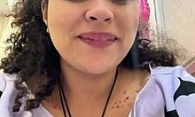 Gassy girl farts on toilet after milk 😩💨