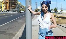 Jewelz Blu stuffs vibrator deep in pussy cums hard outdoors struggling not to moan 😩💦🔥