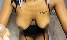 Hot 18yo latina anal creampie with stepbro taboo