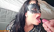 Amateur milf gulps hubby's two huge cum loads straight down two days running millie fox