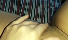 i'm rubbin my innocent hairy wet pussy clit while parents gone... oops gonna cum