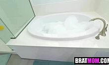 Stepmom begs for Rion's creampie now!