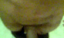 late night striptease rips clothes monster black cock tease