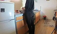 skinny czech wife in tight leggings gets wet pussy dominated outdoor