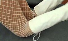 Milf Perfect Body Teases In Heels And Pantyhose