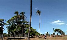 18-Year-Old Latina Pounds Ass in Fishnets Heels Outdoor Doggystyle Gaping