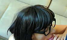 Bi husband shares horny wife in mmf creampie threesome