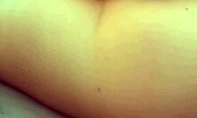 Wow, teen crams massive dildo deep inside!