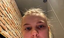 during group training the fitness trainer bends me over for hardcore pussy fuck and orgasm