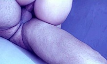 blonde girlfriend cums hard creampie riding her friend's huge cock cowgirl style!