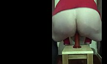 Bisexual crossdresser tastes own ass from your cock