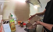 skinny czech wife in tight leggings gets wet pussy dominated outdoor