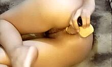 Teen Masturbates Showing Hot Ass in Bath!