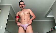 Trying on this new thong shows off my big ass perfectly 🍑😏 Who's watching?