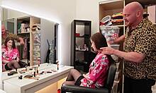 German Petite Teen Tricked Into Backstage Creampie Pound!