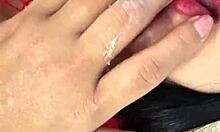 Wife, you soaking that tight pussy masturbating masked for lover?