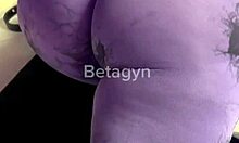 gym trainer fling while husband works out nearby