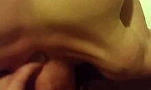 guy casually facefucks homemade amateur deepthroat on bed