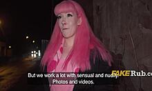 Think you can unlock and pound this pink-haired euro slut in public prague?